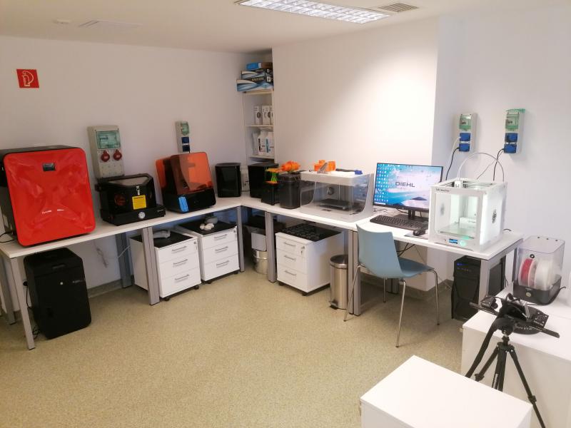 3D nyomtatási laborsarok