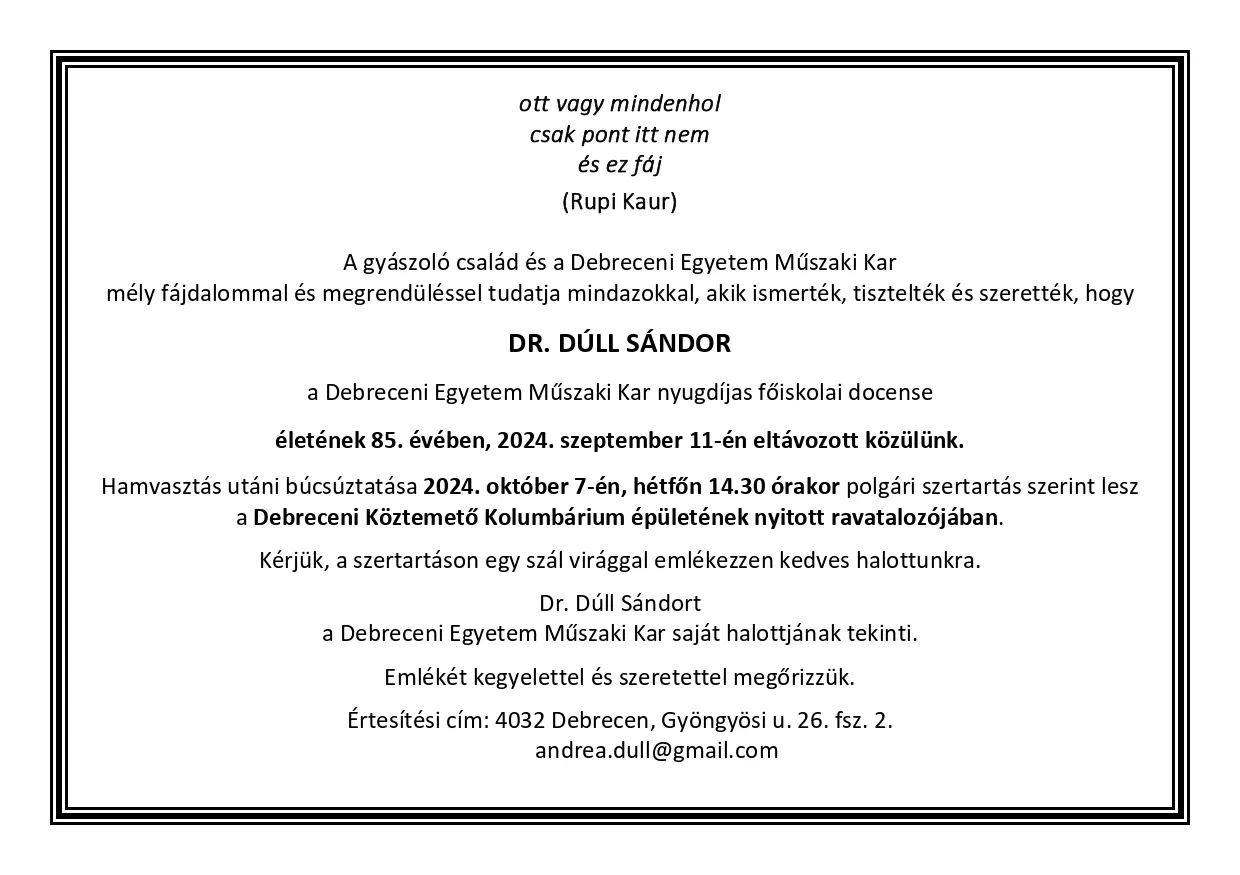 Gy&aacute;szjelent&eacute;s