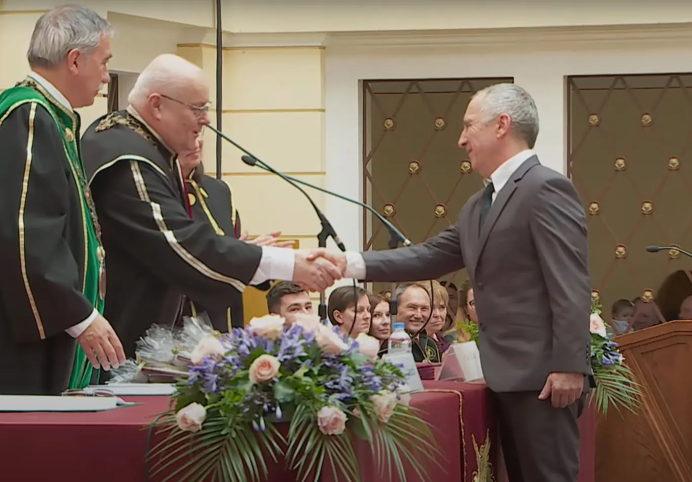 Dr. Juhász György emlékérem átvétel