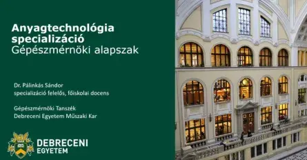 Anyagtechnológiai specializáció