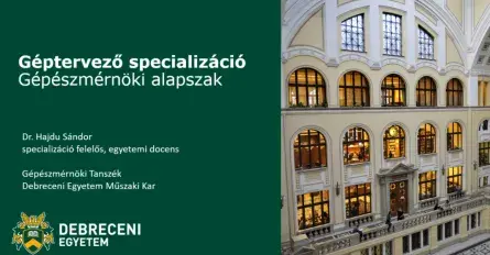 Géptervező specializáció